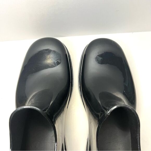 Free People High Street Low Top Slip On Lug Sole Rain Boot Black Size 10 - Picture 6 of 10